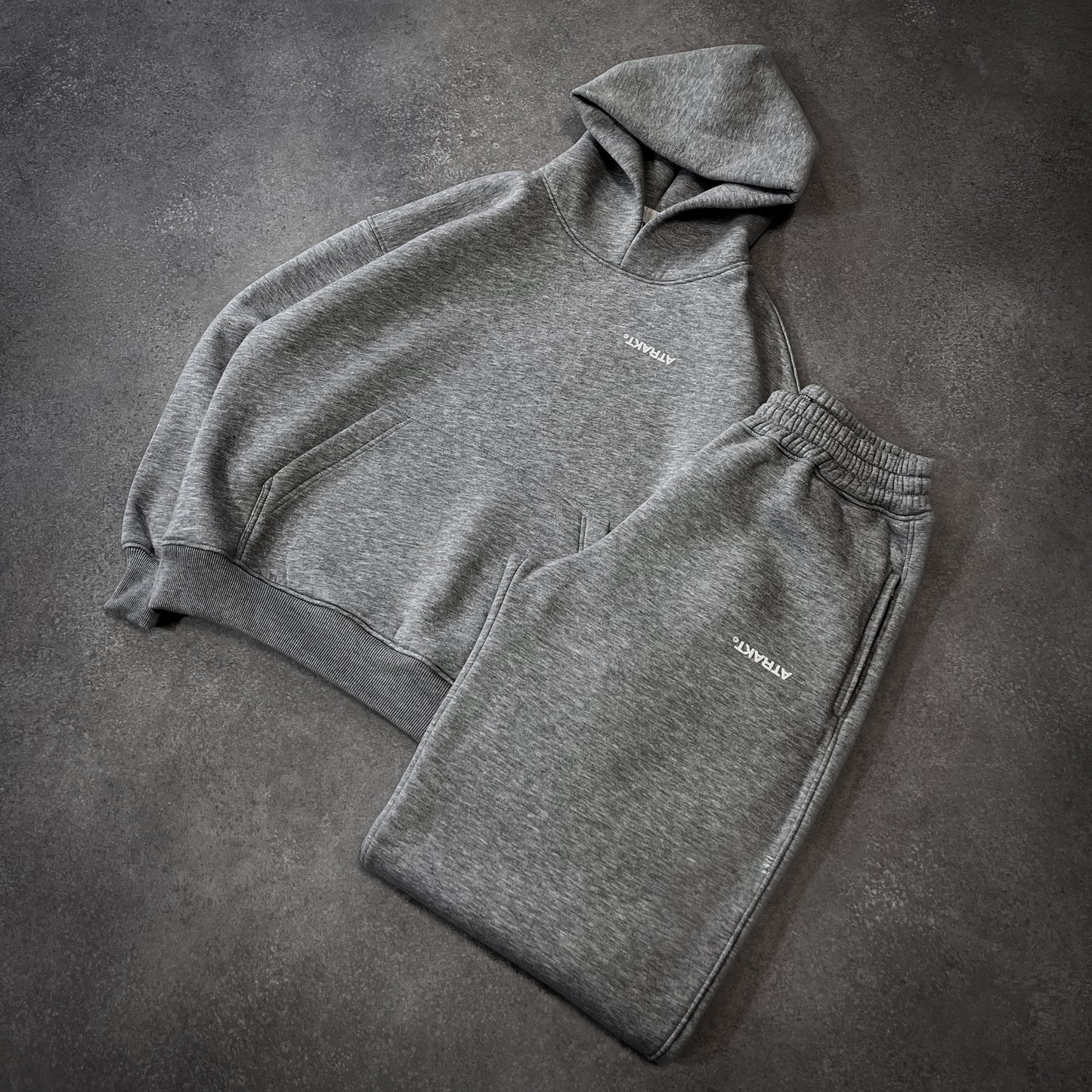 GRAY ATRAKT HOODIE