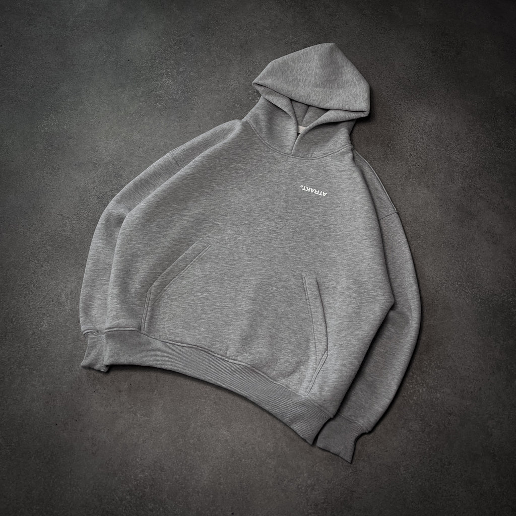 GRAY ATRAKT HOODIE